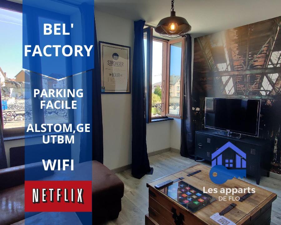 Apartment Les De Flo' : The Bel'factory 38 M² Wifi